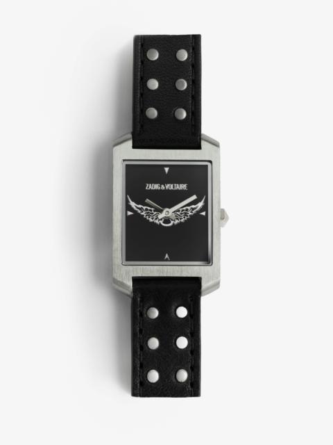 Zadig & Voltaire Voltaire Leather Studs Watch