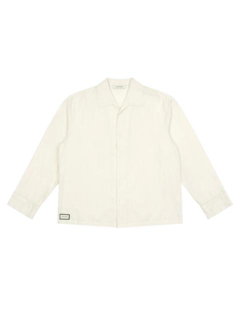 entire studios LS PAJAMA SHIRT OFF WHITE