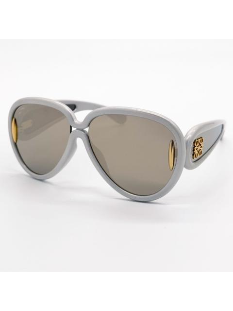 Loewe NEW LOEWE SUNGLASSES LW40132I 24C GRAY MASK UNISEX EYEWEAR L