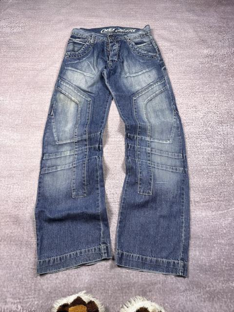 Other Designers Le Grande Bleu (L.G.B.) - Vintage LGB IfSixWasNine Balenciaga Style Cars Denim Jeans