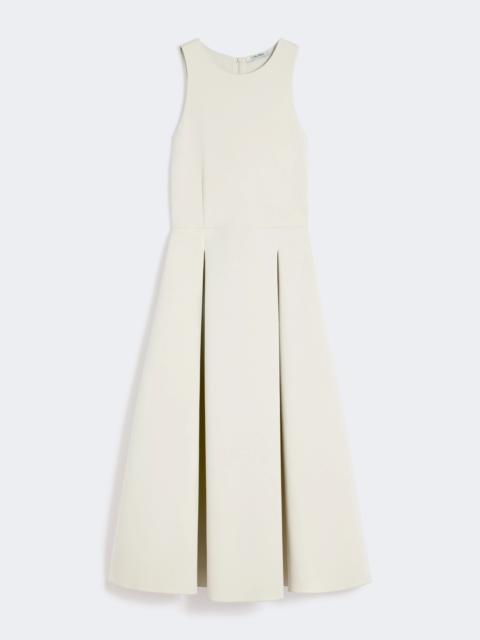 'S Max Mara Long flared scuba jersey dress - BEIGE