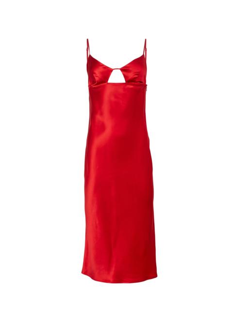 Fleur du Mal Keyhole Slip Dress