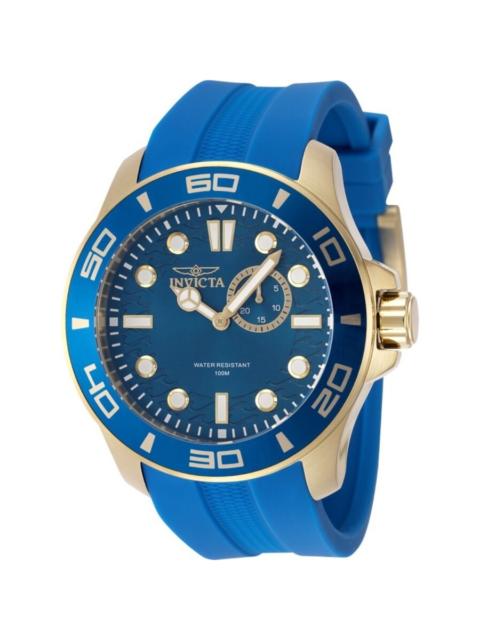 Other Designers Invicta Pro Diver LATAM Exclusive Quartz Blue Dial Men's Watch 49270