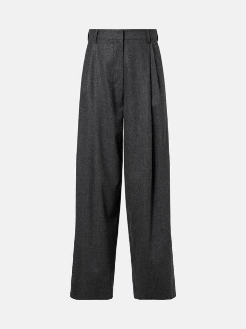 'S Max Mara High-rise wool straight pants