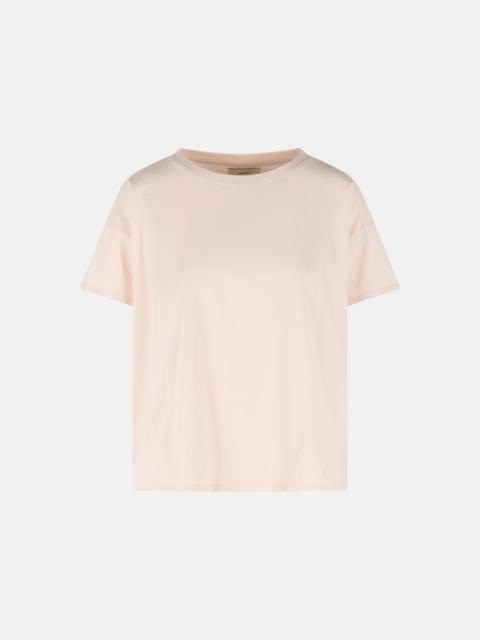 Loulou de Saison 'BASILUZZO' PINK COTTON T-SHIRT