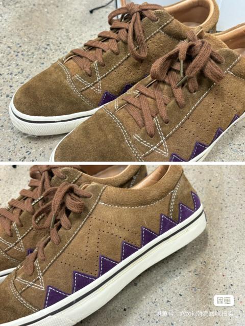 visvim Visvim Logan Lo Suede Sneakers with Serrated Soles
