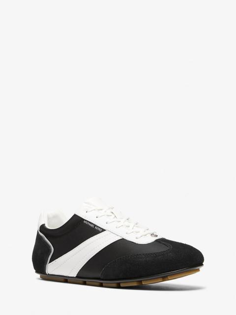 MICHAEL KORS Susie Mixed-Media Sneaker