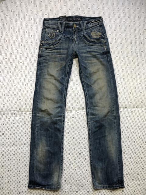 Hysteric Glamour Japanese Brand Red Pepper distressed jeans