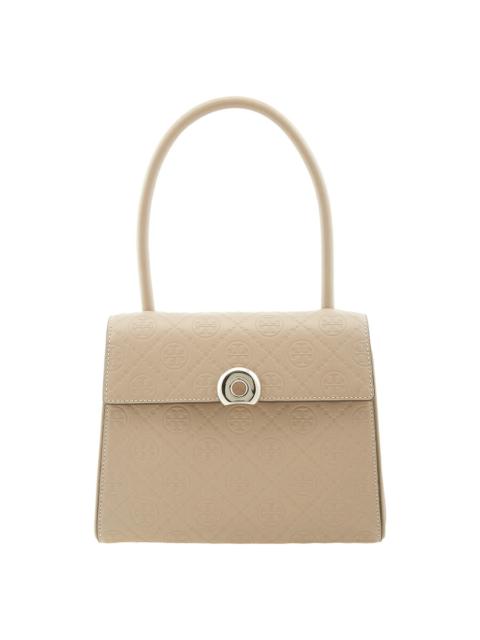 Other Designers Tory Burch T Monogram Leather Small Deville Bag