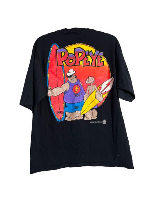 Other Designers Archival Clothing - 🔥RARE🔥Vintage Lightning Bolt x Popeye Shirt Single Stich