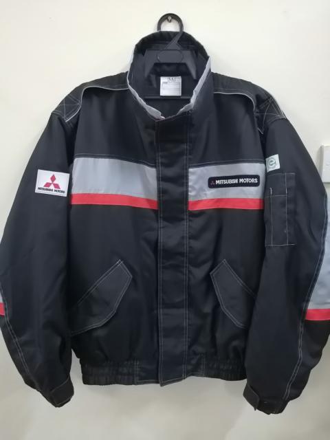 Other Designers Japanese Brand - MITSUBISHI MOTORS Big Logo Spell Out Jacket