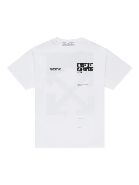 Off-White Off-White Tech Marker Short-Sleeve Over Tee 'White/Black'