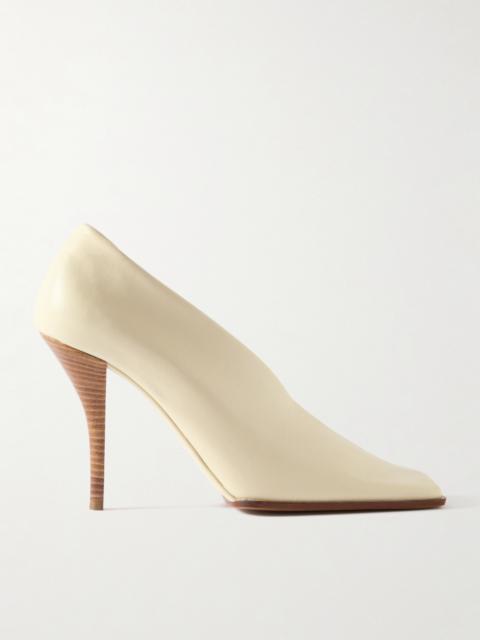Alaïa 90 Leather Pumps