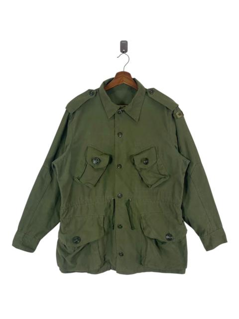 Other Designers VINTAGE MILITARY CANADA OLIVE GREEN BUTTON SHIRTS