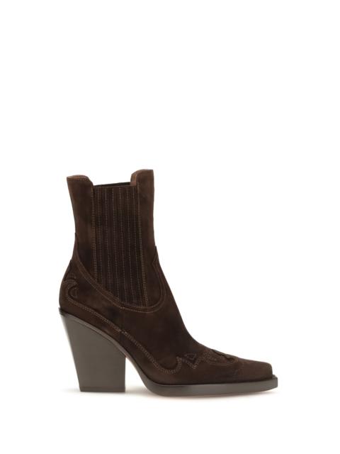 PARIS TEXAS Paris Texas Women Dallas Embroidered Ankle Boot 100