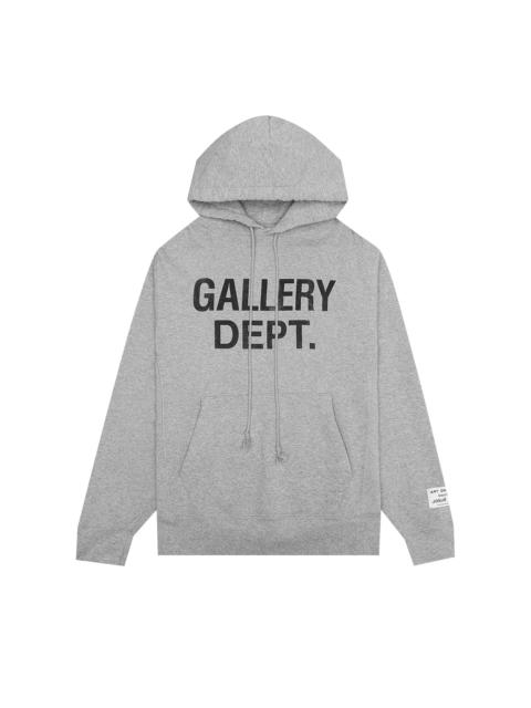 GALLERY DEPT. Gallery Dept. Center Logo Hoodie 'Heather Grey'