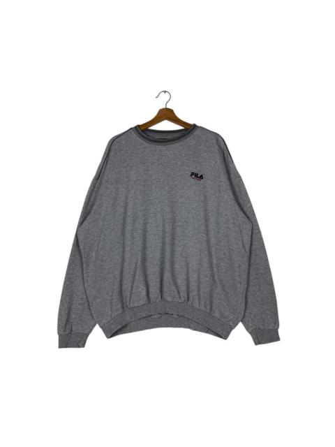 FILA FILA Intimo Small Logo Gray Sweatshirt #1344-C61