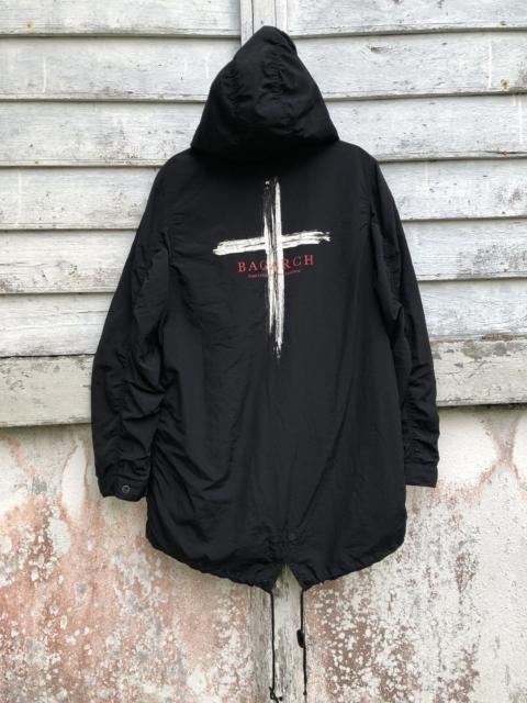 Other Designers Military - JAPANESE DELINGQUENT BAGARCH CROSS LOGO FISHTAIL PARKA