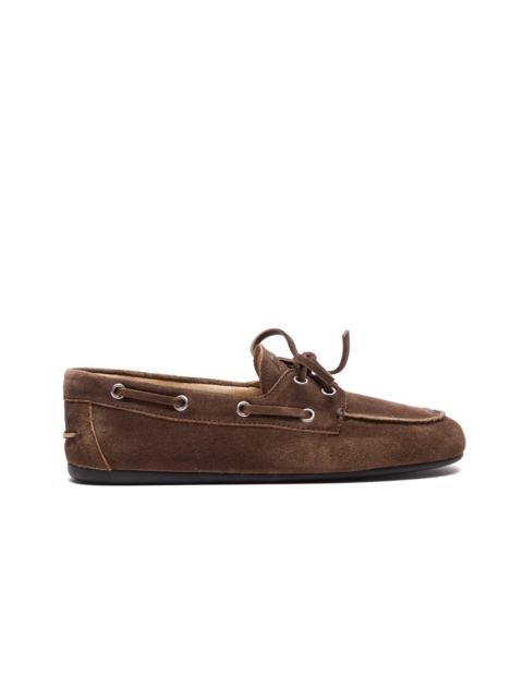 Miu Miu Miu Miu Women Suede Delave' Loafers
