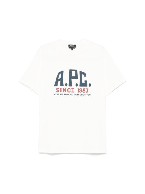 logo-print T-shirt