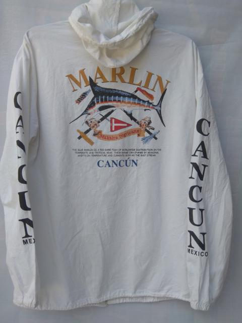 Other Designers Other - light jacket with swordfish big logo's