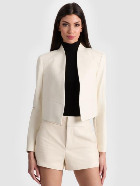 Alice + Olivia NEW HARVEY LEATHER JACKET