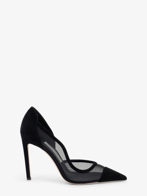 JIMMY CHOO Jimmy Choo Brigitte 100 Suede Décolleté