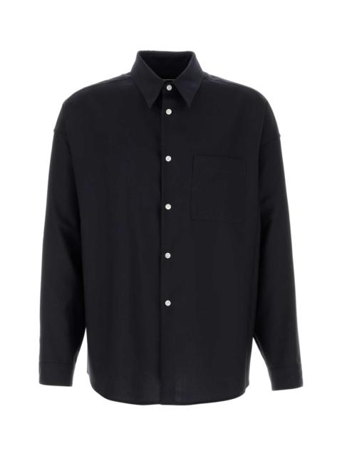 Marni Marni Men Midnight Blue Twill Shirt