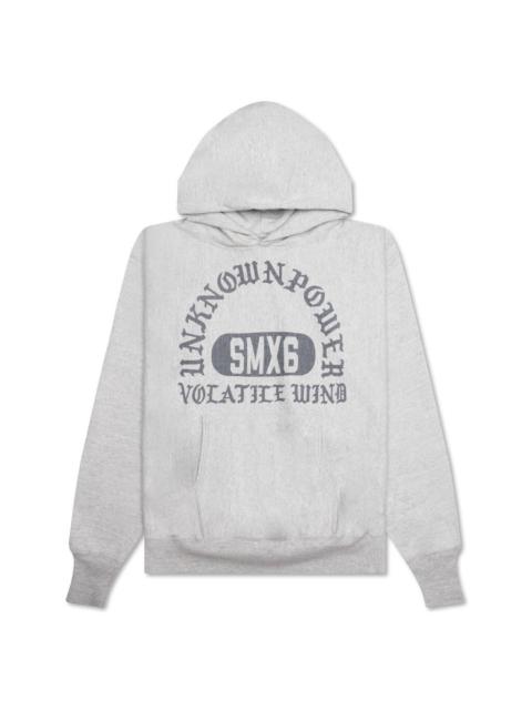 SAINT M×××××× UNKNOWN POWER HOODIE - GREY