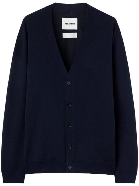 Jil Sander V-neck wool cardigan