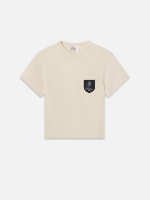 FRAME Ritz Crest Cashmere Tee