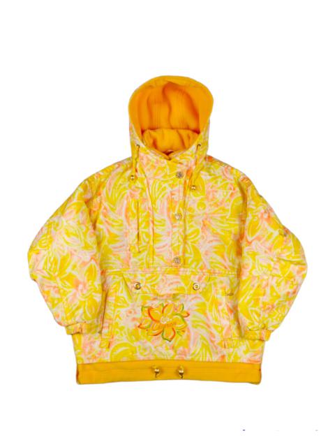 Other Designers 💥Vintage 90s Cismon Floral Halfzipper Ski Jacket