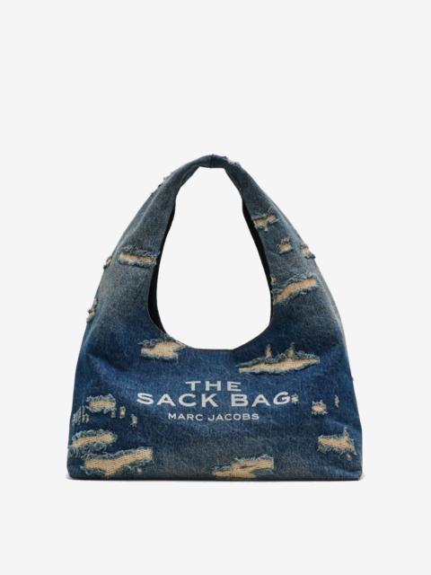 Marc Jacobs MARC JACOBS - Women Rip and Repair Denim Sack Bag