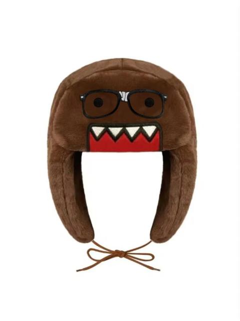 Other Designers Japanese Cartoon Anime Glasses Domo Kun Ushanka Brown Hat Cute Y2K Warm Winter Hat