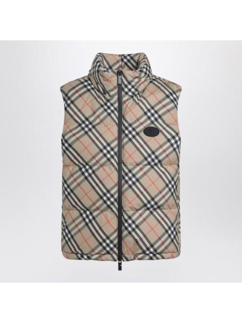 Burberry Burberry Check-Pattern Padded Gilet With Zip Women