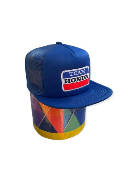 Other Designers Vintage - Vintage Team Honda Patches Trucker Hats