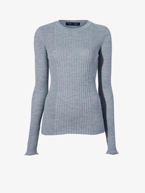 Proenza Schouler Cassidy Sweater in Superfine Merino Silk