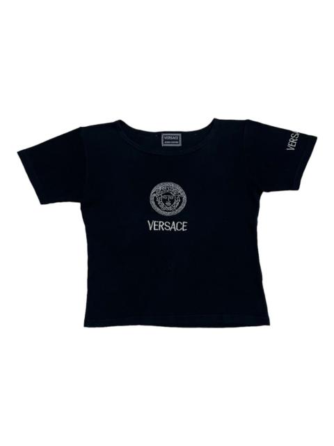 Other Designers Vintage Designer Versace Medusha Embroidery Tee