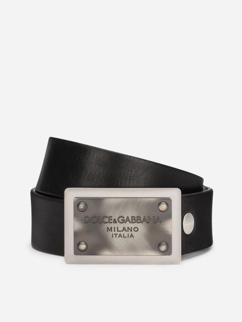 Our Legacy Belt 2 cm Love And Tears | REVERSIBLE