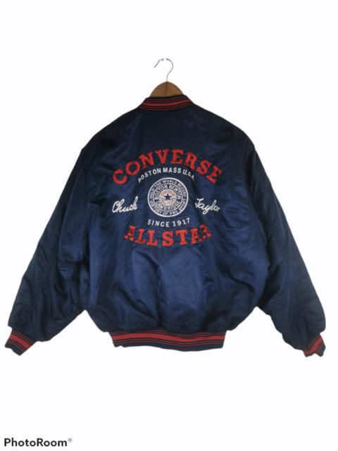 Other Designers Vintage - Vintage Converse Chuck Taylor Bomber Varsity Jacket