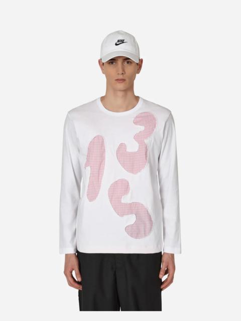 Comme Des Garçons New With Tag CDG Shirt Number Patch LS Tee