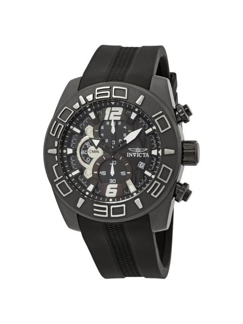 Other Designers Invicta Pro Diver Chronograph Black Dial Men's Watch 24163