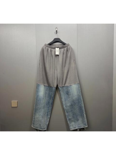 Balenciaga new patchwork jeans