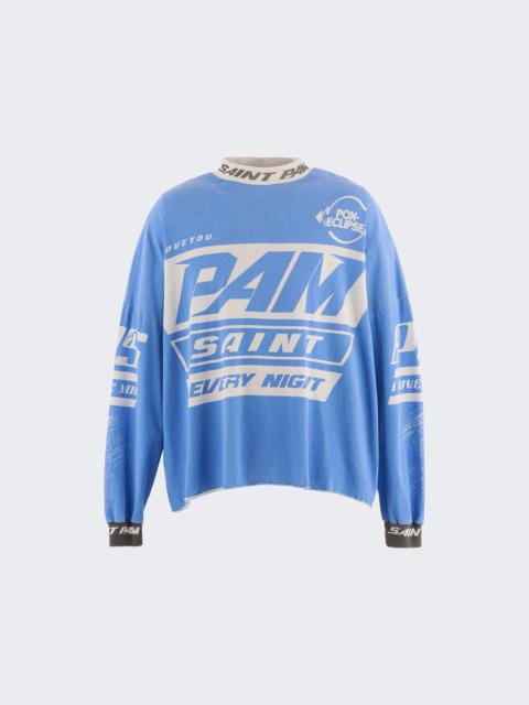 SAINT M×××××× X P.a.m. Long Sleeve T-shirt Blue