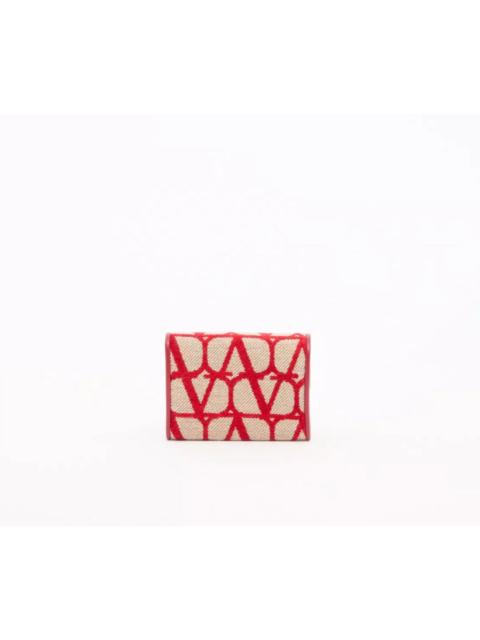 Valentino Valentino Toile Iconographe Card Holder