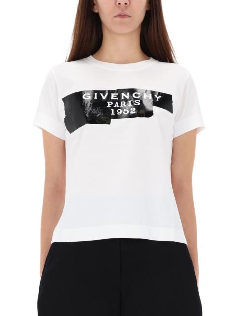 Givenchy TAPE T-SHIRT WITH LOGO