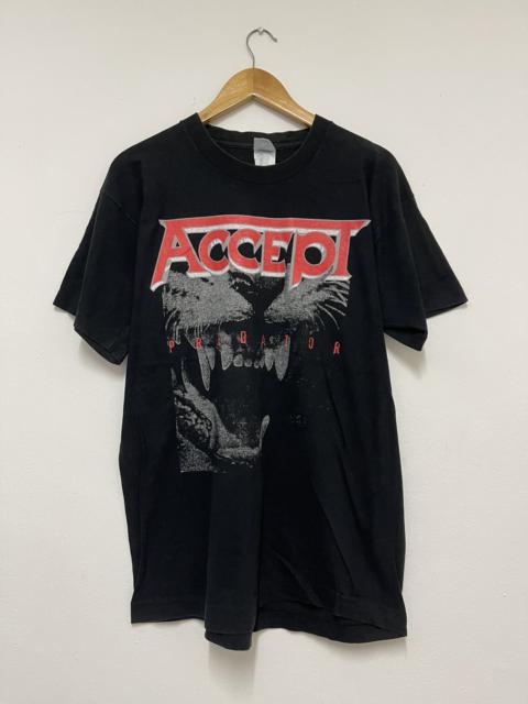 Other Designers Vintage - Vintage Accept Band “ Predator 1996 Band A1