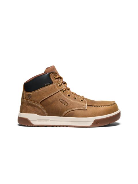 KEEN Men's Gibson Waterproof Work Boot (Carbon Toe)