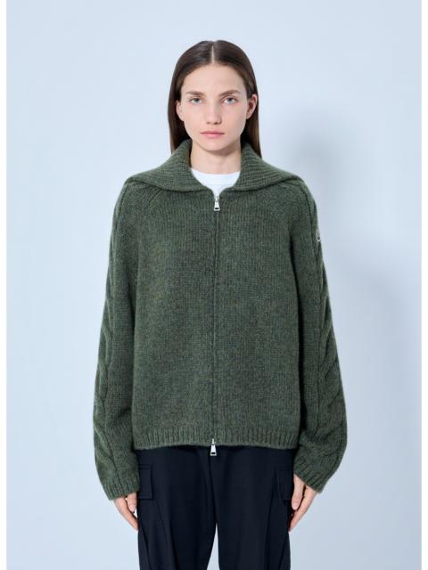 Moncler Moncler Women Zipped Knit Sweater