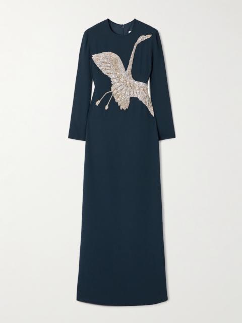 navy blue dress for baby girl Alice + Olivia Wynell A-line Mini Dress in Social Hour Black
